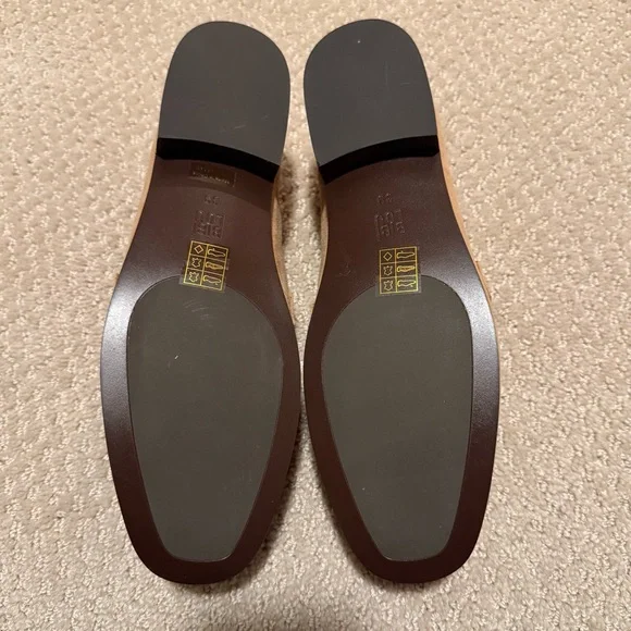 Bibi Lou Anthropologie Zagreb Suede Loafers Camel Tan Size 39/8.5 - Picture 9 of 11